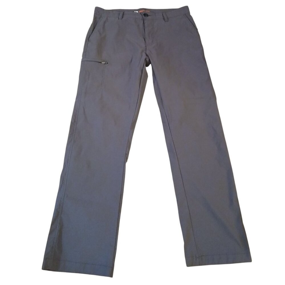 Men's Union Bay Active Gray Nylon Pants 34x32 NWOT - Picture 2 of 10